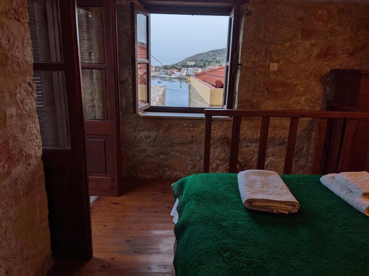 Rosalia Apartments Chalki Town Екстер'єр фото