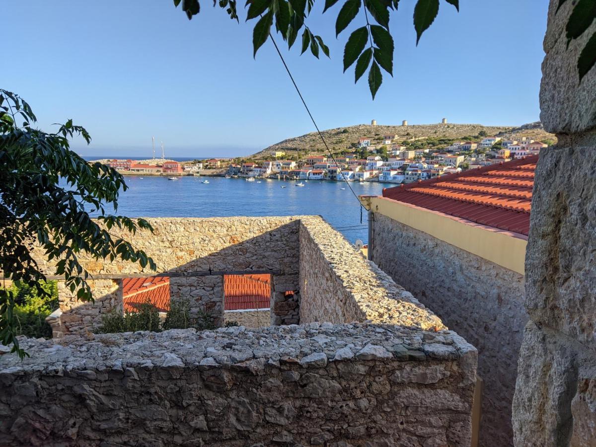 Rosalia Apartments Chalki Town Екстер'єр фото