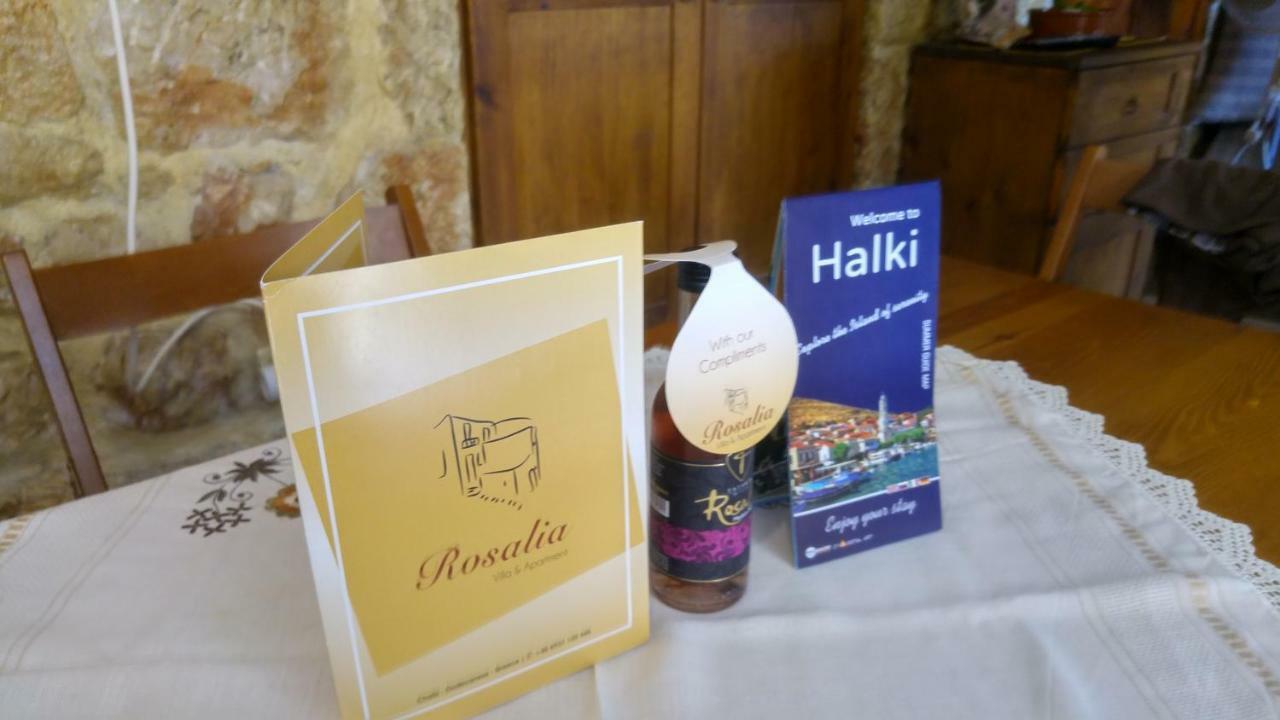 Rosalia Apartments Chalki Town Екстер'єр фото