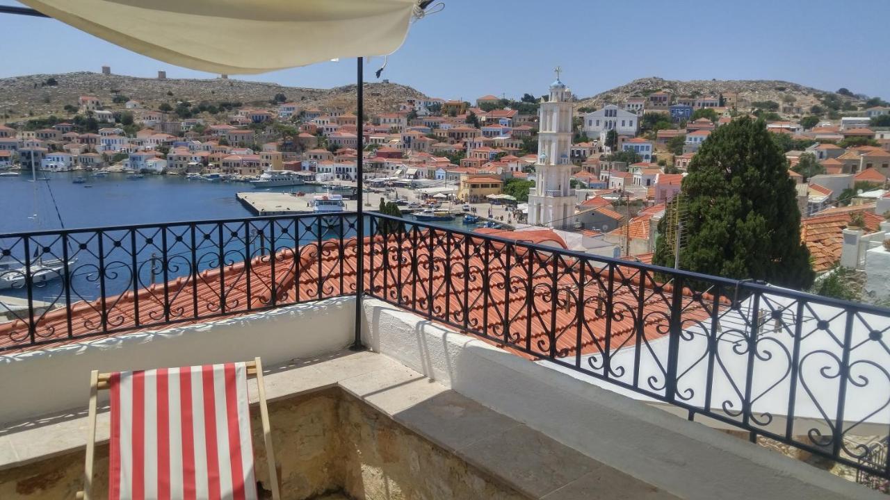 Rosalia Apartments Chalki Town Екстер'єр фото
